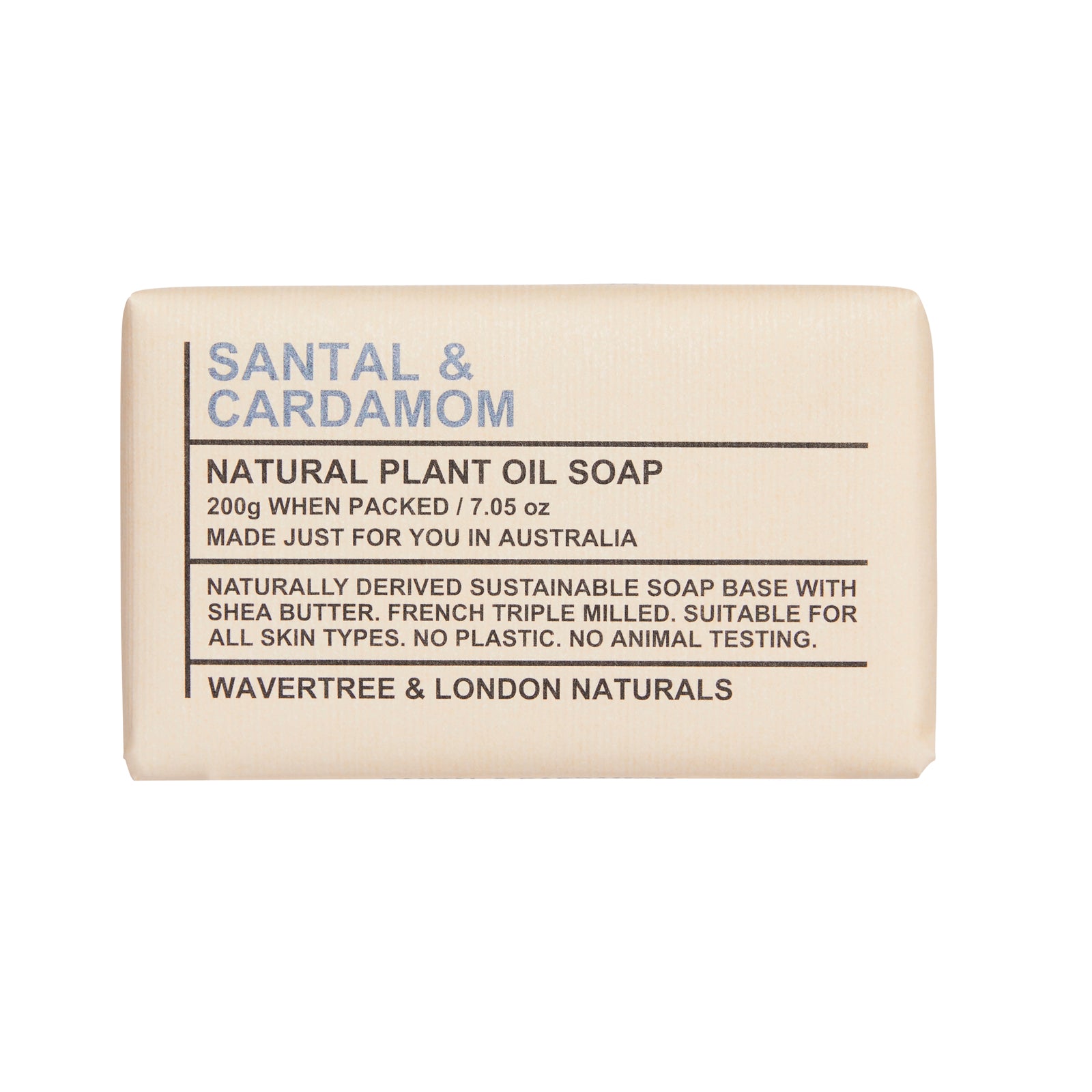 Santal & Cardamon Scented Natural Soap Bars [100% Naturally derived]