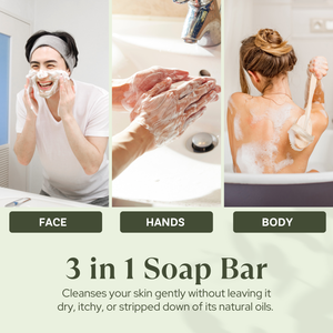 Basil Lime Mandarin Soap Bar 200g