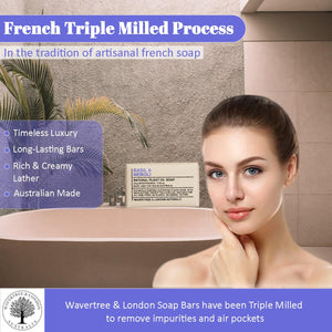 Basil & Neroli Scented Natural Soap Bars [100% Naturally derived]