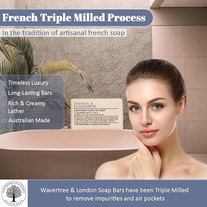 Santal & Cardamon Scented Natural Soap Bars [100% Naturally derived]