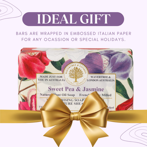 Sweet Pea Jasmine Soap Bar 200g