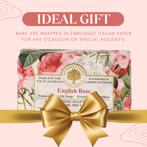 English Rose Soap Bar 200g