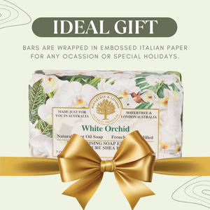 White Orchid Soap Bar 200g