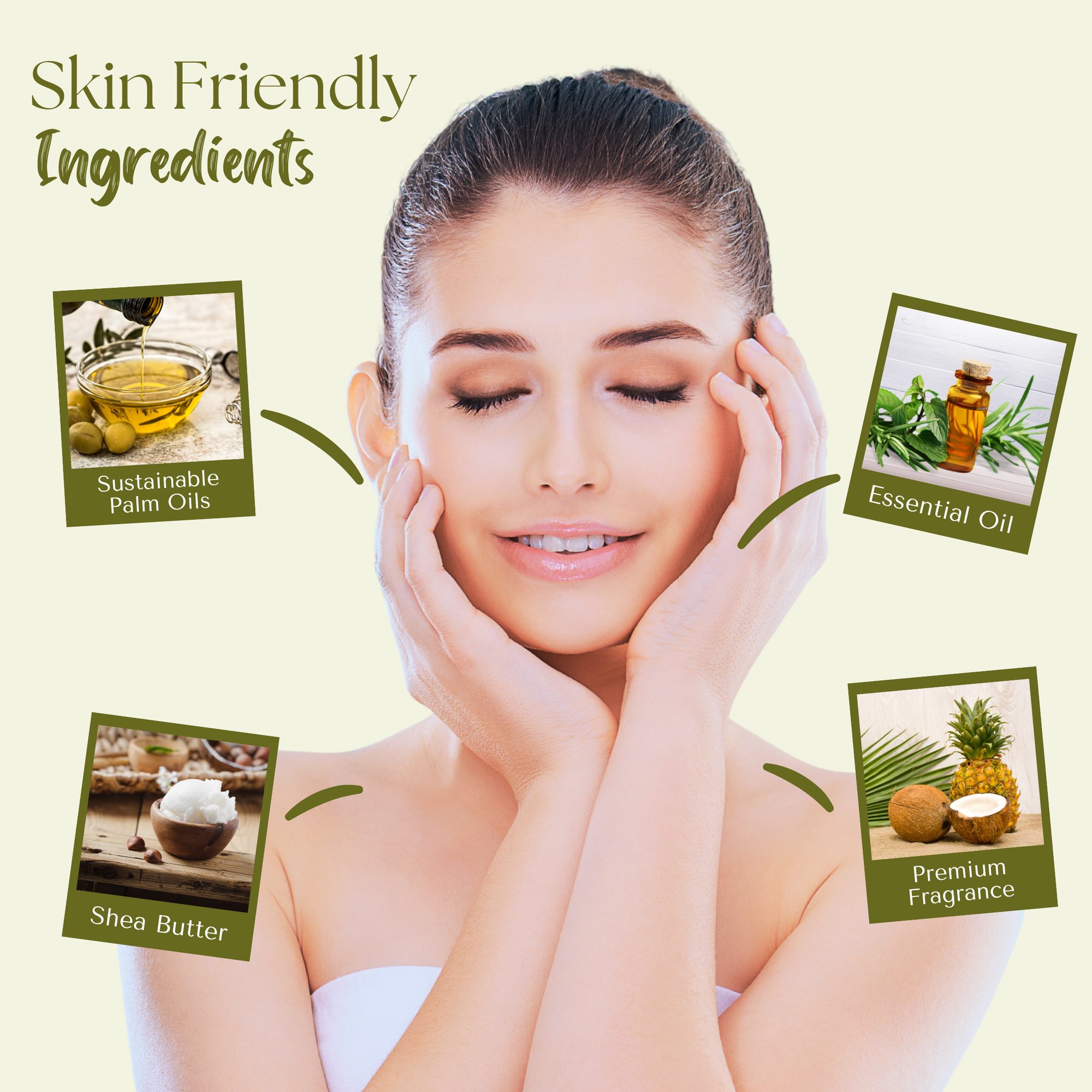 Pineapple, Coconut & Lime Soap Bar 200g