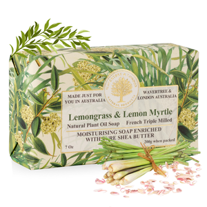 Lemongrass & Lemon Myrtle Soap Bar 200g