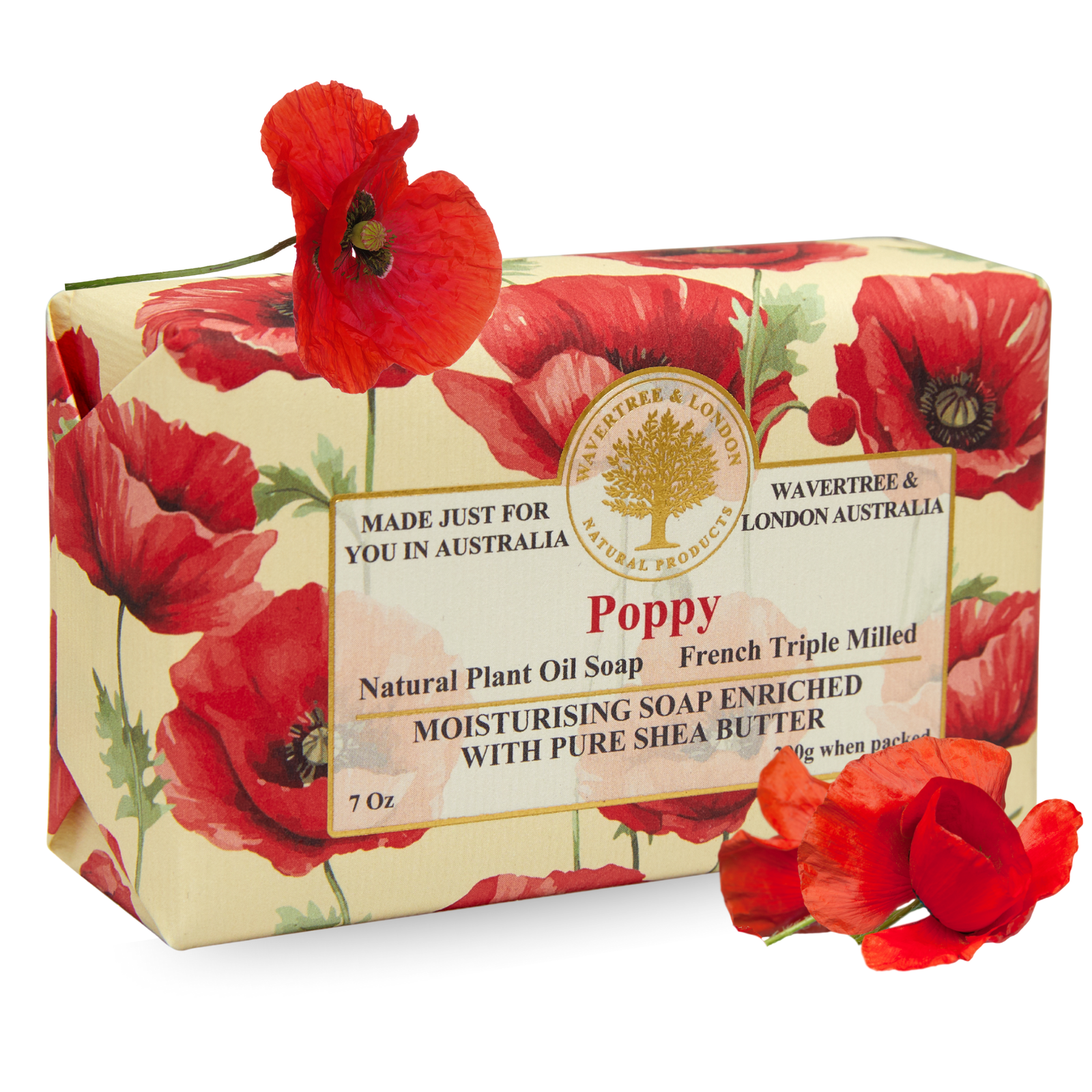 Poppy Soap Bar 200g