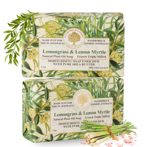 Lemongrass & Lemon Myrtle Soap Bar 200g