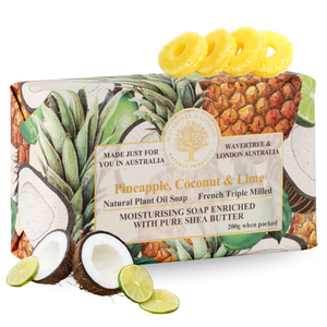 Pineapple, Coconut & Lime Soap Bar 200g