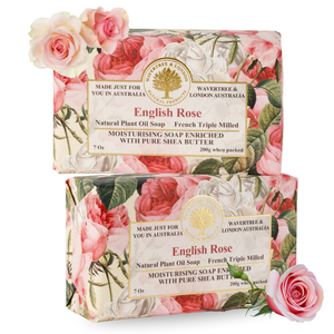 English Rose Soap Bar 200g