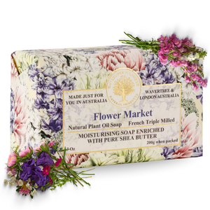 Flower Market Soap Bar 200g