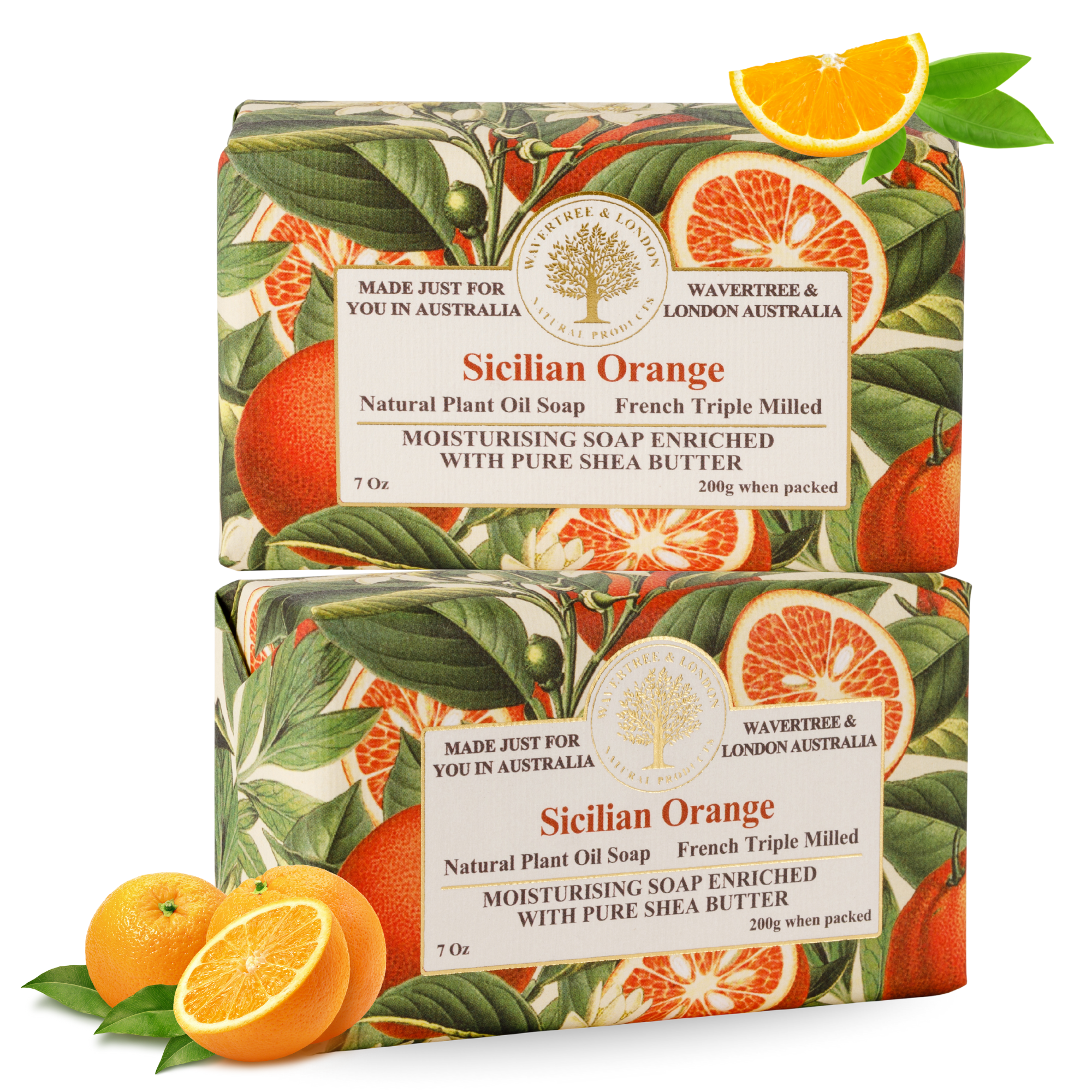 Sicilian Orange Soap Bar 200g