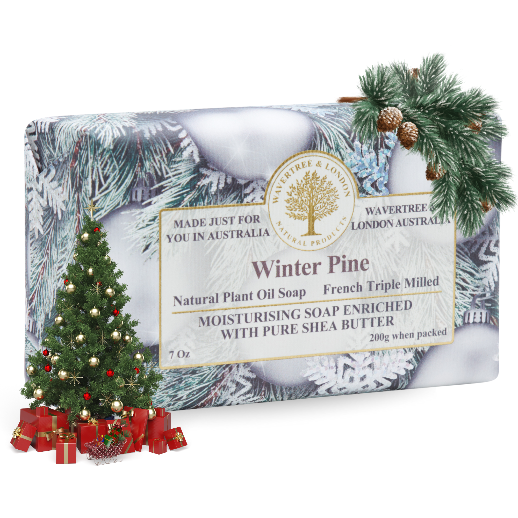 Winter Pine Soap Bar 200g