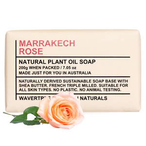 Wavertree & London Marakech Rose Scented Natural Soap Bars [100% Naturally derived]