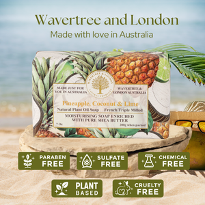 Pineapple, Coconut & Lime Soap Bar 200g