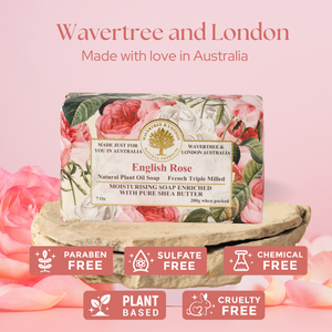 English Rose Soap Bar 200g