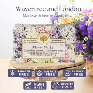 Flower Market Soap Bar 200g